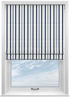 The British Stripe Co. George, London No.1 - Roman Blind